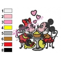 Mickey Mouse Cartoon Embroidery 94